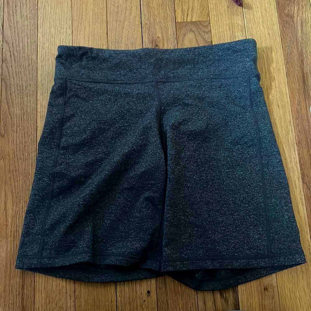 grey athleta size small biker shorts